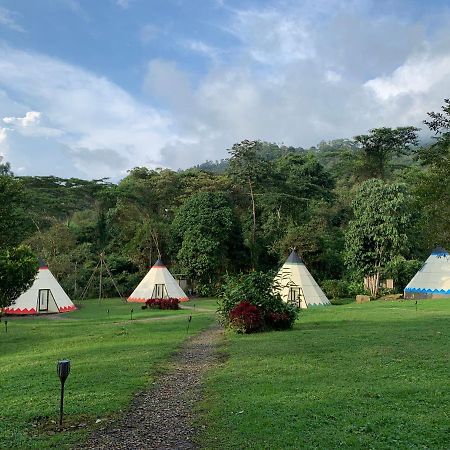 Готель Bosque De Aventura & Glamping Refugio Del Bosque Ла-Меса Екстер'єр фото