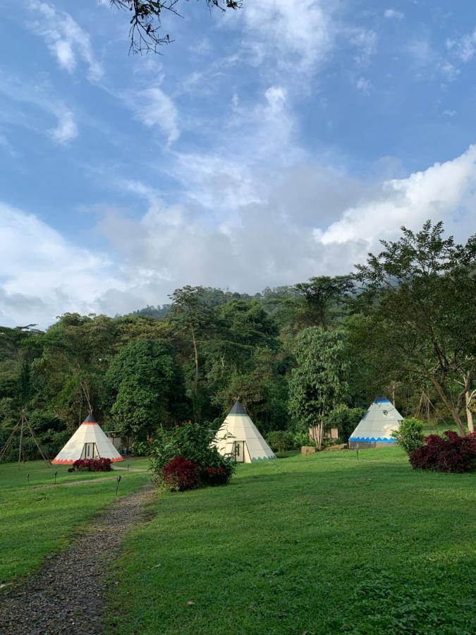 Готель Bosque De Aventura & Glamping Refugio Del Bosque Ла-Меса Екстер'єр фото